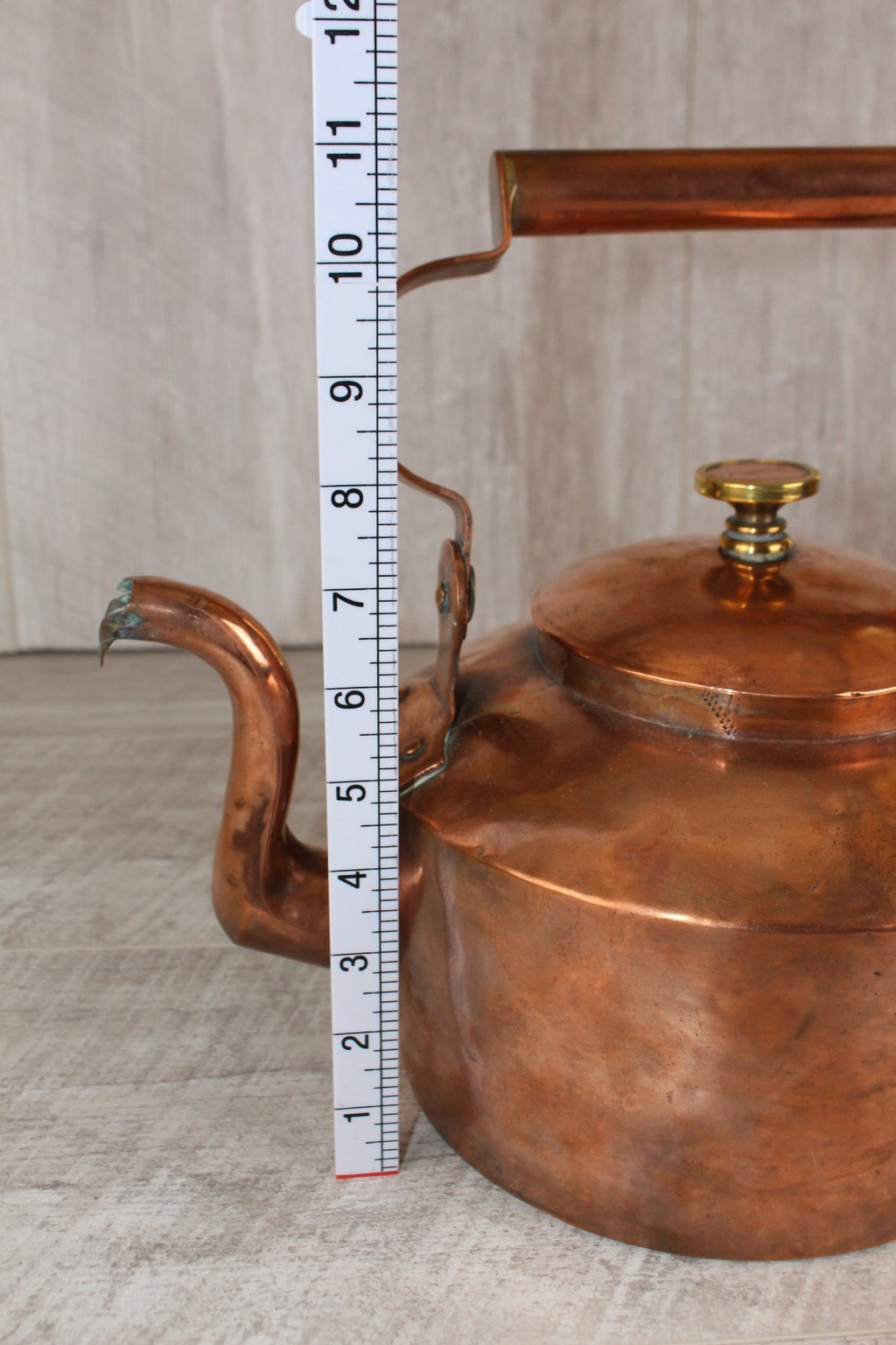 Fine Antique Georgian Copper Kettle - Hand-Cut Dovetails & Town Work - c.1800