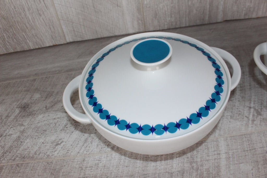 Pair of Vintage Thomas Germany Lisette Lidded Tureens - Tapio Wirkkala Rotunda