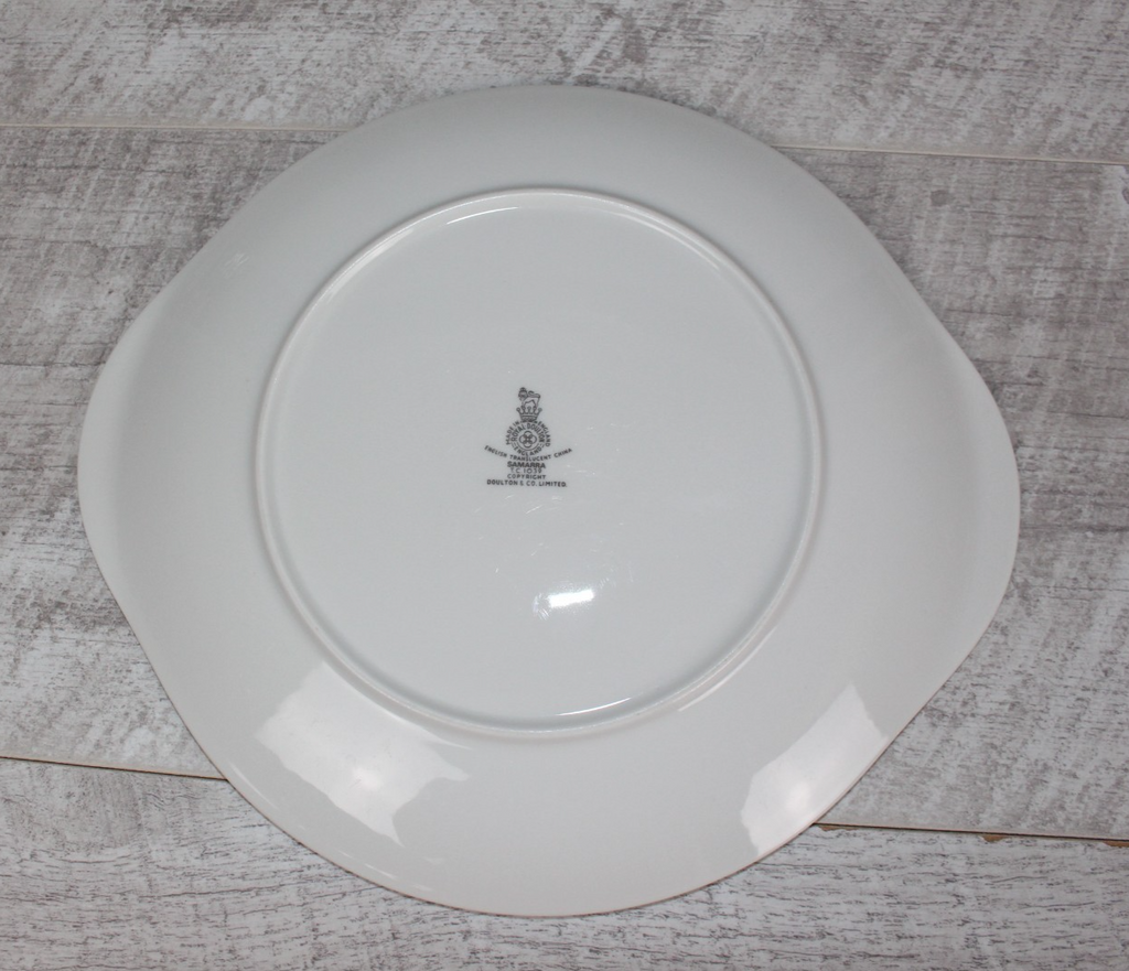 ROYAL DOULTON SAMARRA PATTERN T.C. 1039 - CHINA CAKE PLATE