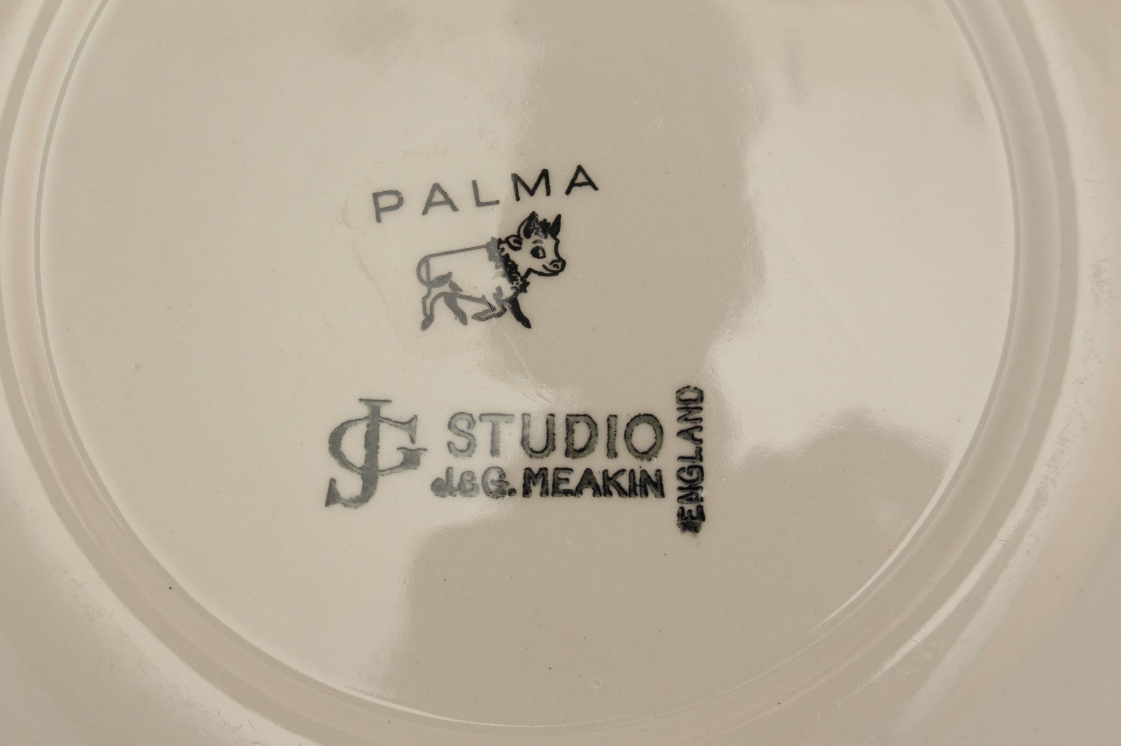 Vintage  J&G MEAKIN  Studio 7" Side PLATE Palma Design