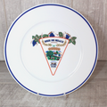 Revol France Porcelain Cheese Plate Brie De Meaux Les Fromages De France