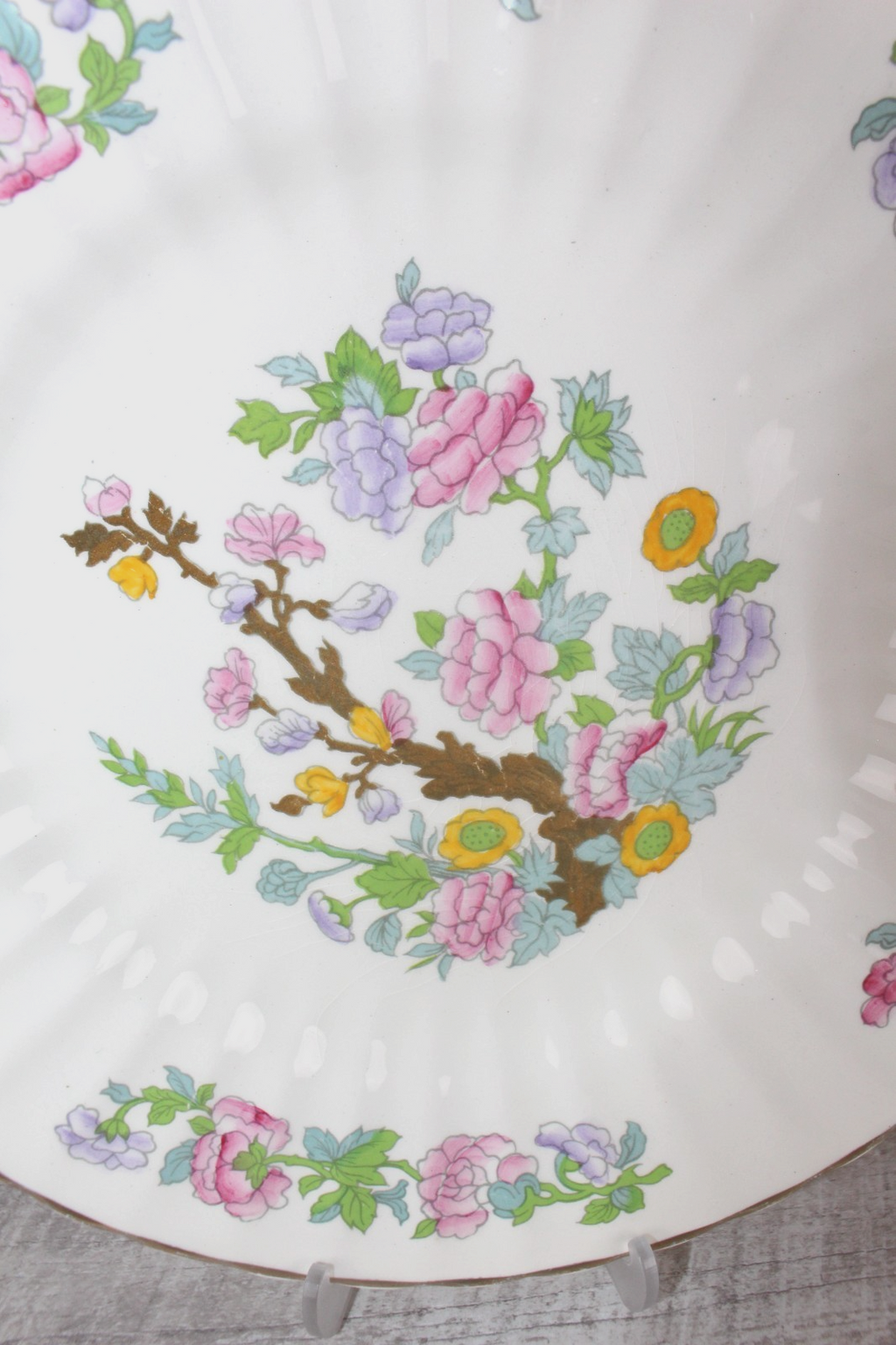 Vintage Wade England Indian Tree Lunch Plates | Mid-Century | No Chips | 1950s