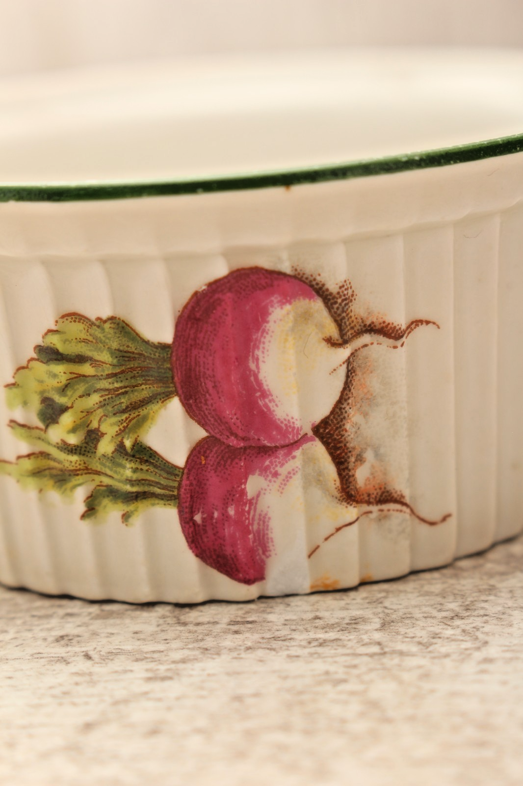 Vintage Pillivuyt Tomato Ramekin Porcelaines A Feu Pilivite France J Chomette