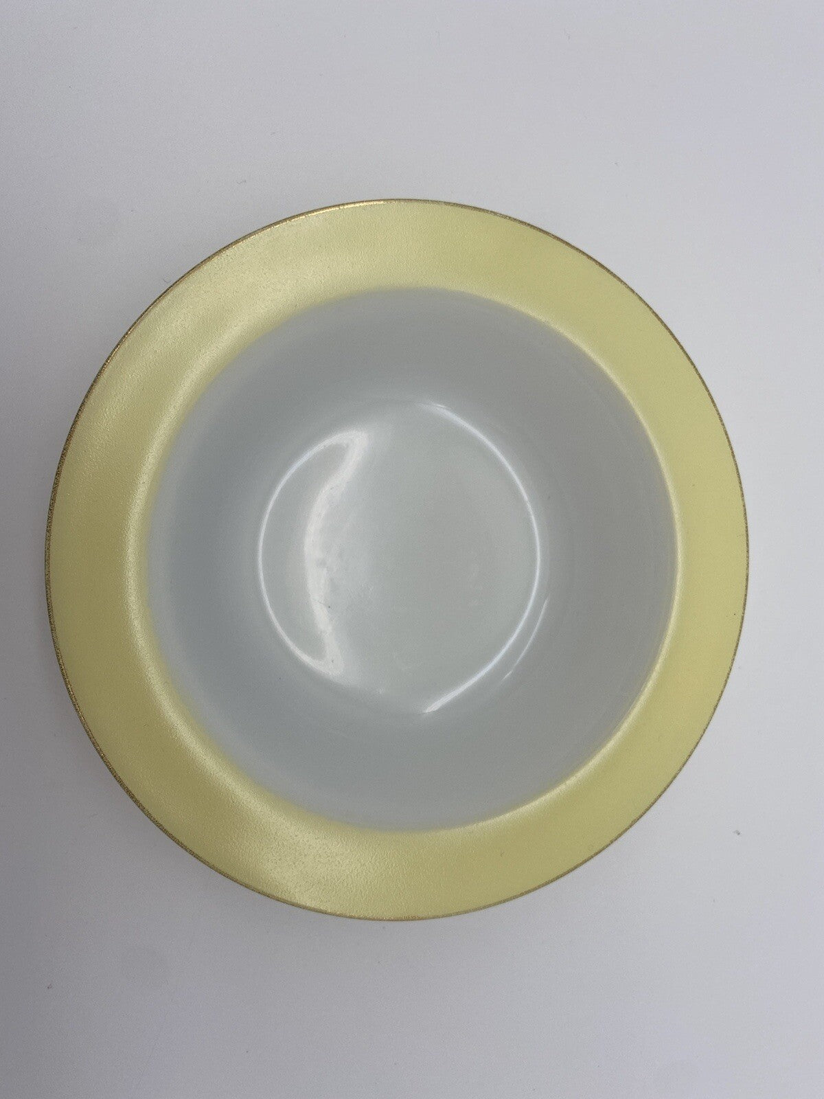 Pyrex Vintage Weardale Lemon Primrose Colour Cereal / Dessert Bowl 6” Dia Rare