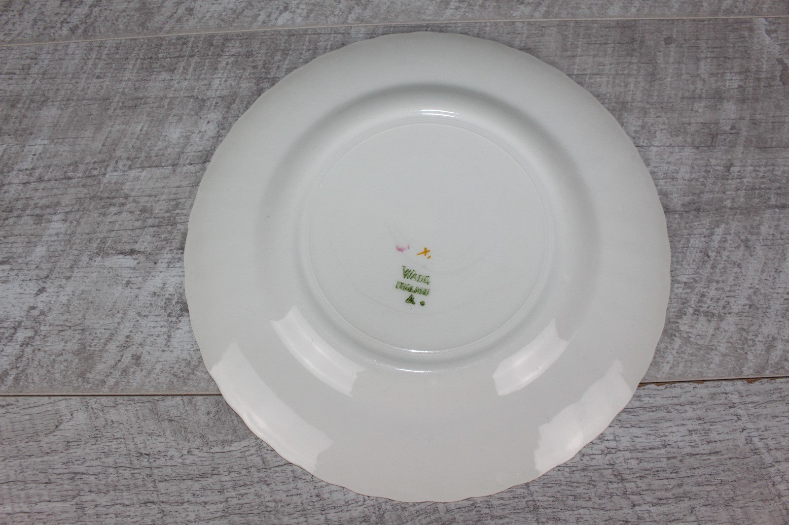 Vintage Wade England Indian Tree Lunch Plates | Mid-Century | No Chips | 1950s