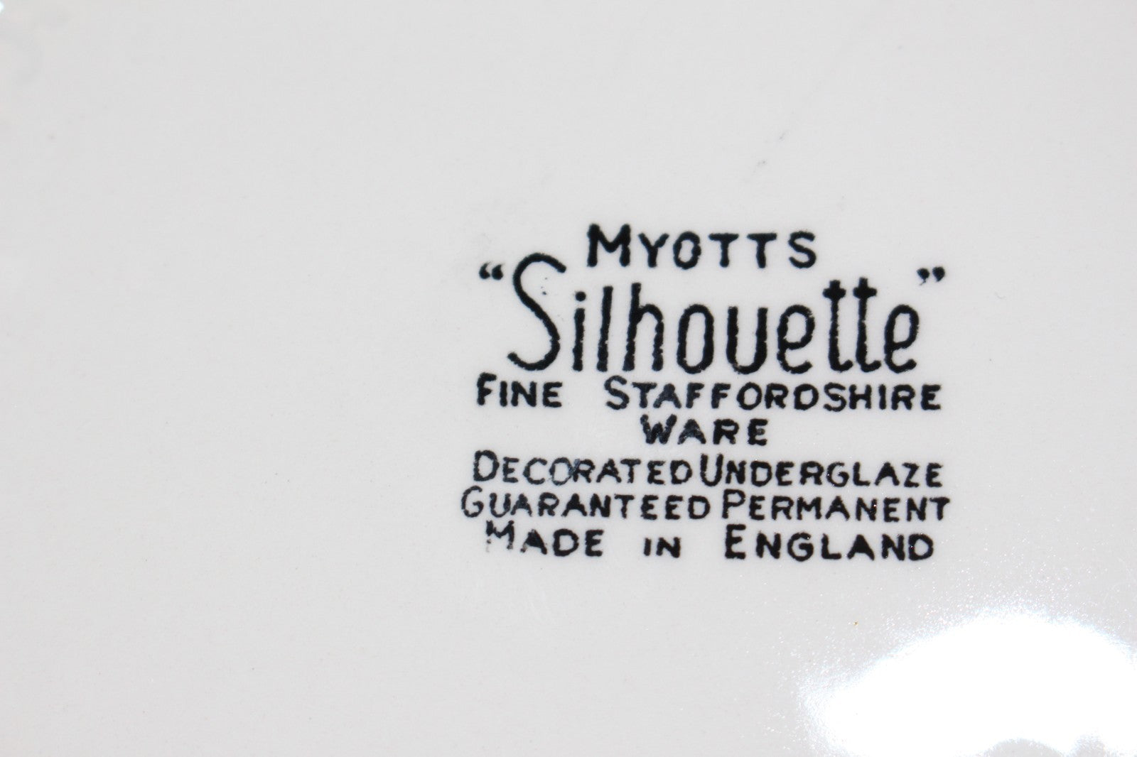 Pair of Vintage Myott "Silhouette" Lidded Tureens - MCM Retro Fruit & Veg Patter