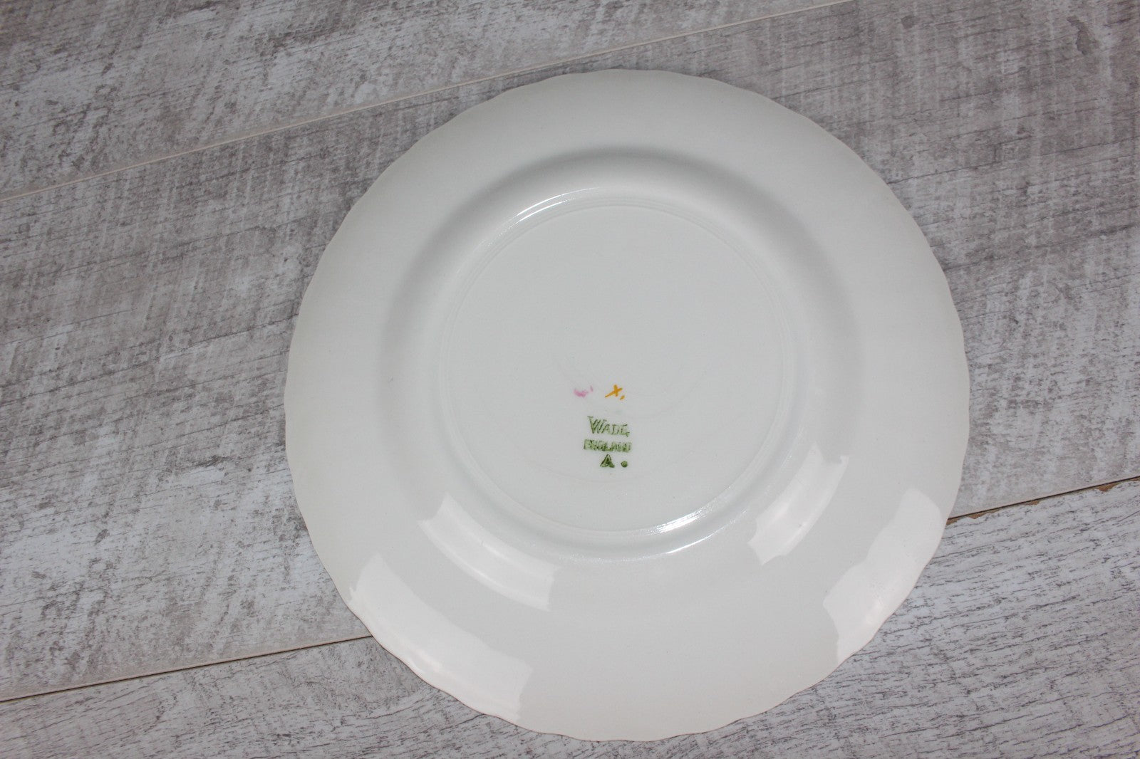 Vintage Wade England Indian Tree Lunch Plates | Mid-Century | No Chips | 1950s