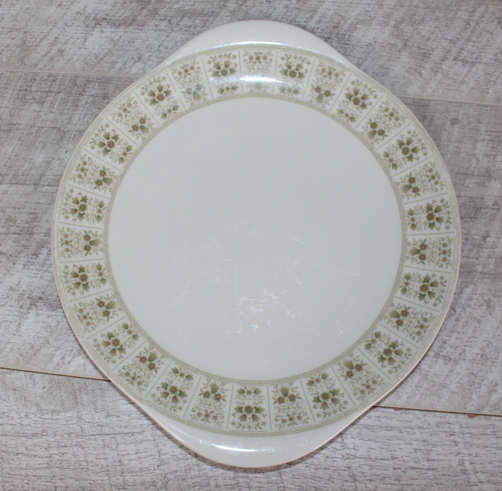 ROYAL DOULTON SAMARRA PATTERN T.C. 1039 - CHINA CAKE PLATE