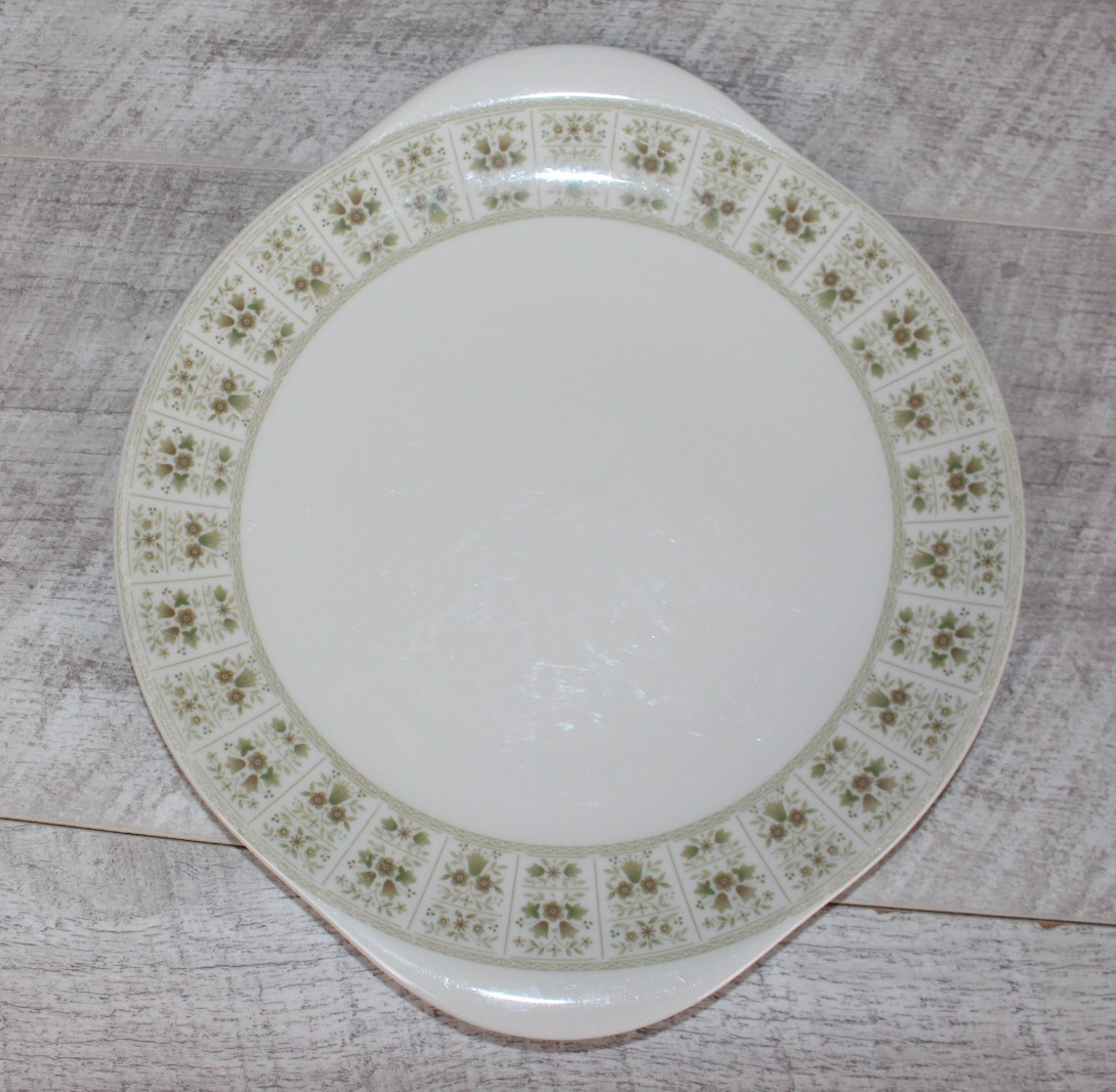 ROYAL DOULTON SAMARRA PATTERN T.C. 1039 - CHINA CAKE PLATE