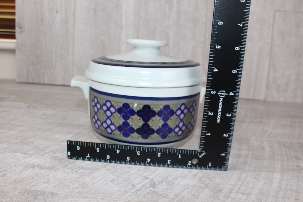 Royal Doulton Tangier Round Casserole Dish With Lid Lambeth Stoneware 6.0" Dia
