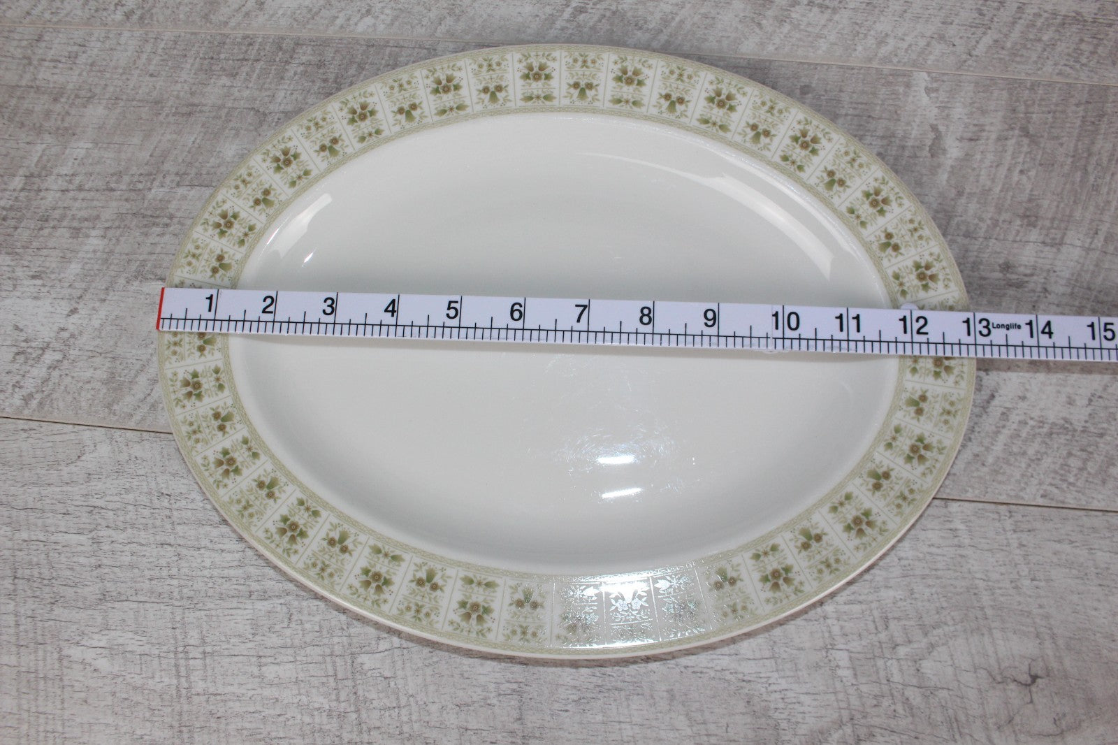 ROYAL DOULTON SAMARRA PATTERN T.C. 1039 - CHINA SERVING PLATE / PLATTER 13"
