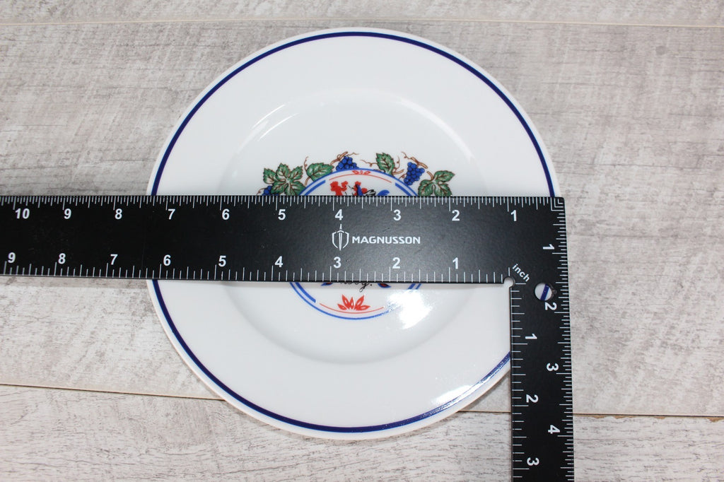 Revol France Porcelain Cheese Plate Bleu De Bresse Les Fromages De France