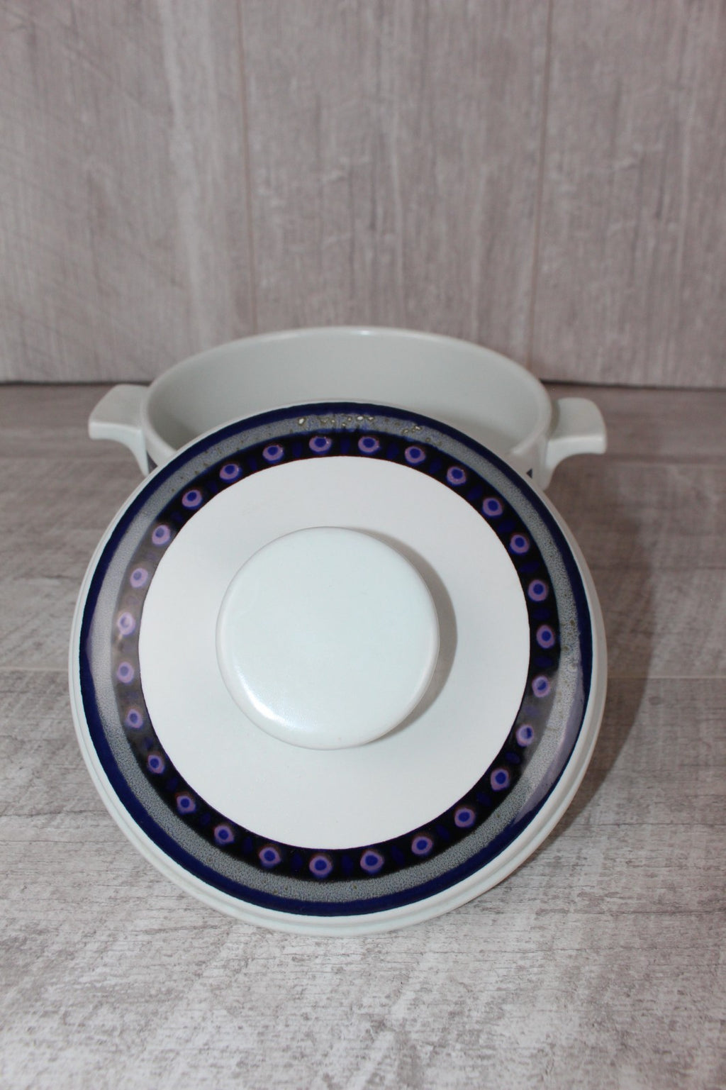 Royal Doulton Tangier Round Casserole Dish With Lid Lambeth Stoneware 6.0" Dia
