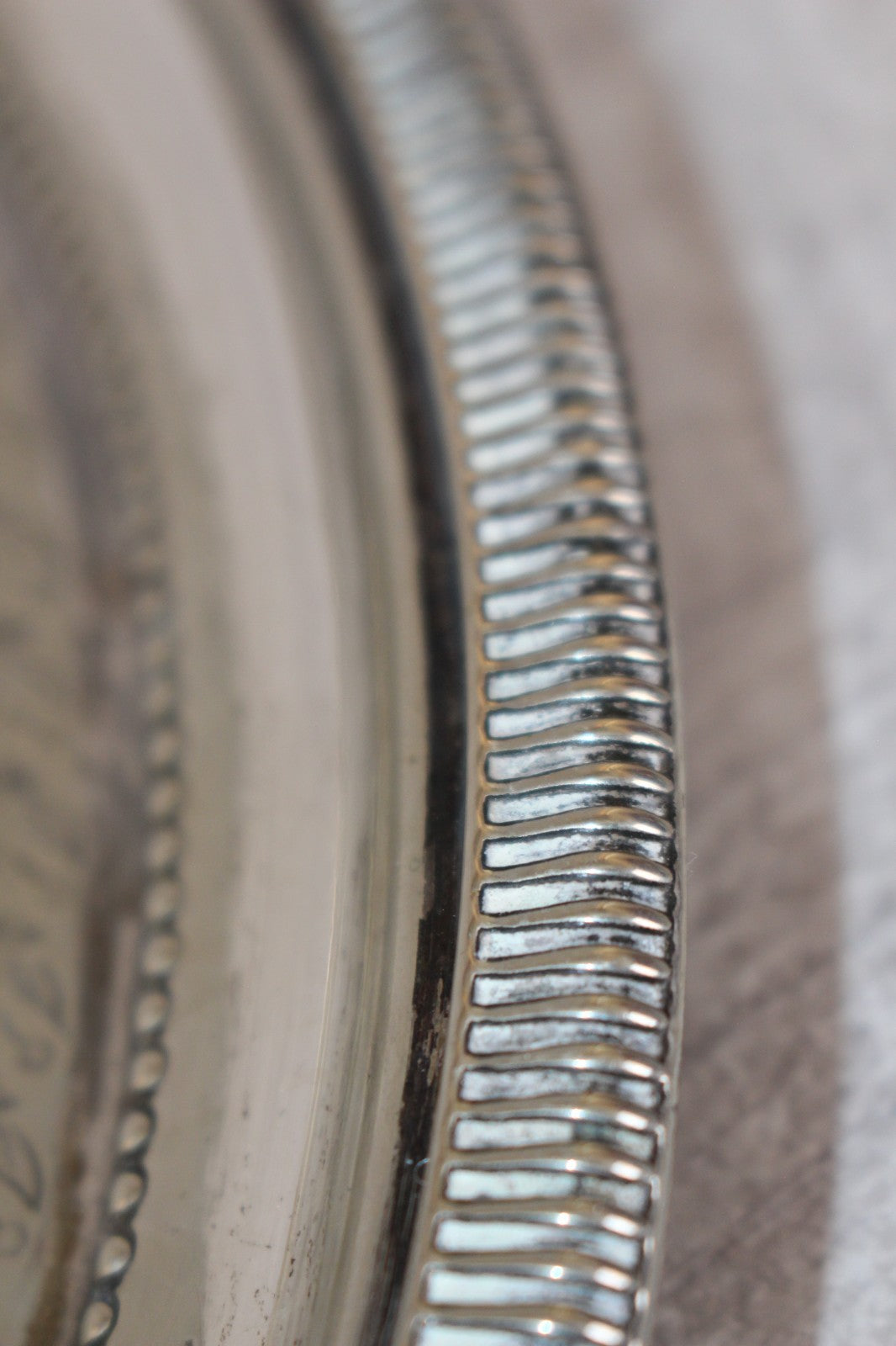 Stunning Victorian Walker & Hall Sheffield Silver-Plated Chased Tray / Salver