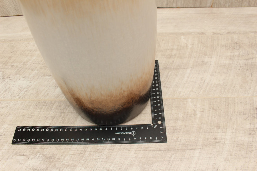 Large Scheurich 553-38 West German Floor Vase Mid Century Ombre Fat Lava Era