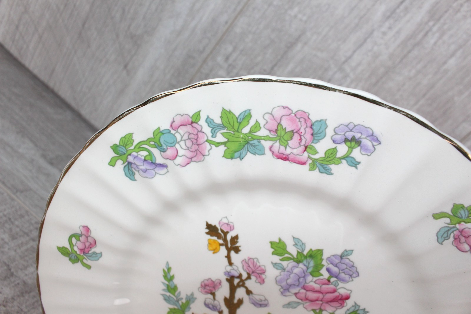 Vintage Wade England Indian Tree Lunch Plates | Mid-Century | No Chips | 1950s