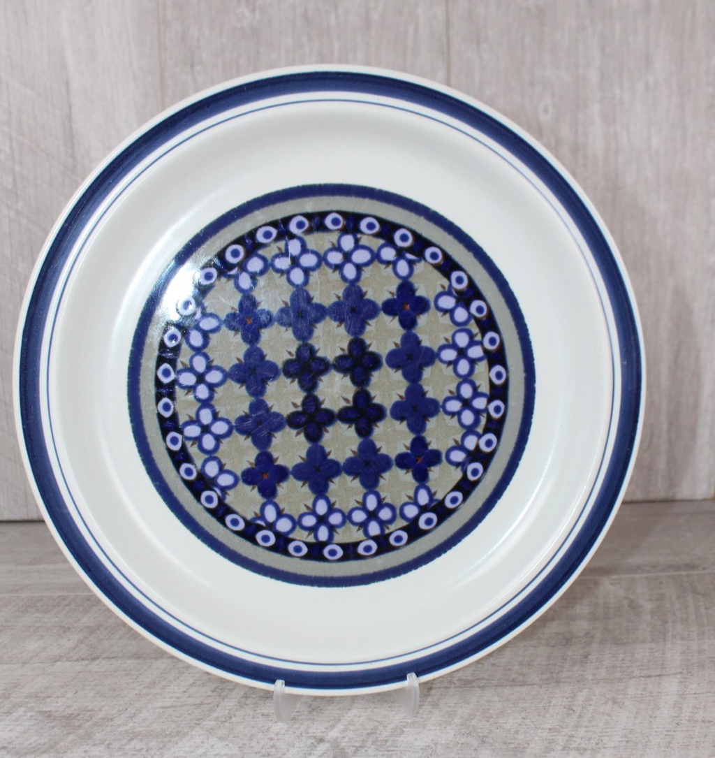 Royal Doulton "Tangier" Lambeth Stoneware 10 3/8 Inch Dinner Plate