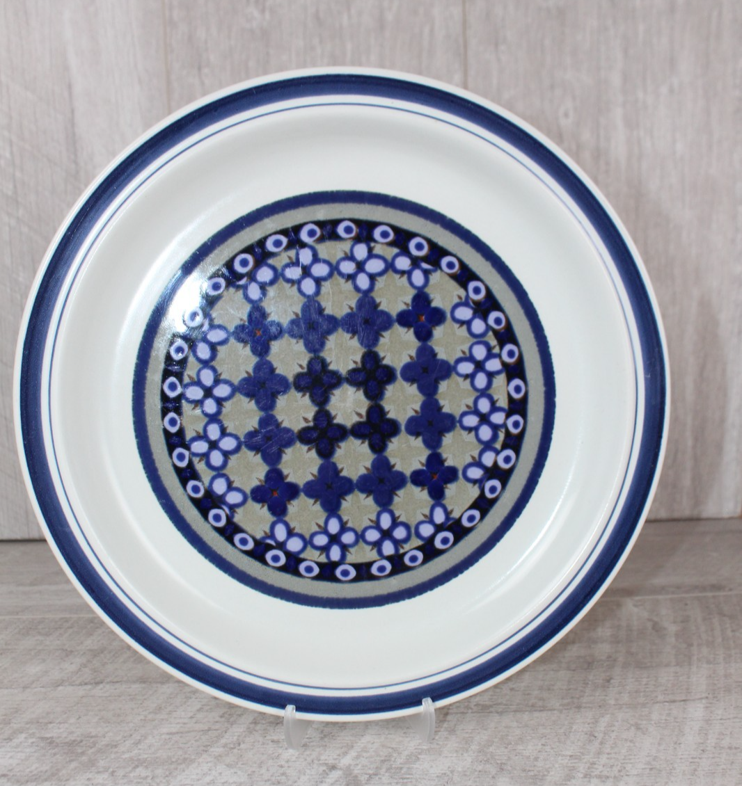 Royal Doulton "Tangier" Lambeth Stoneware 10 3/8 Inch Dinner Plate