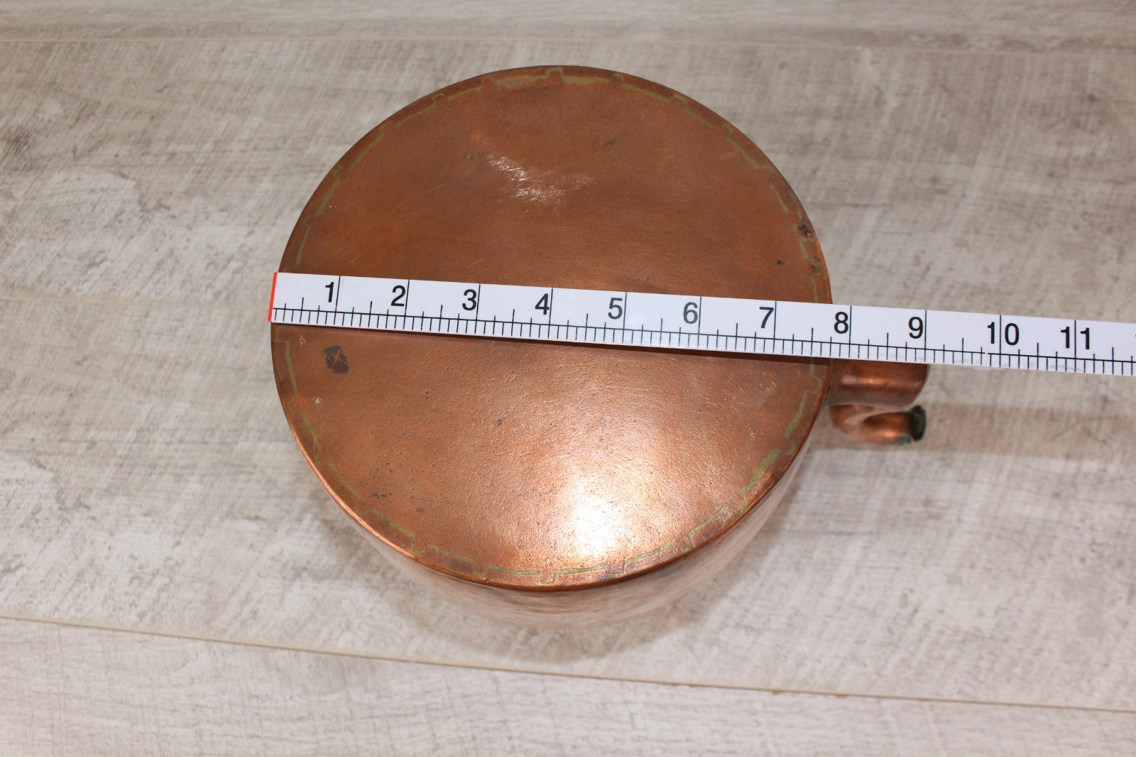 Fine Antique Georgian Copper Kettle - Hand-Cut Dovetails & Town Work - c.1800