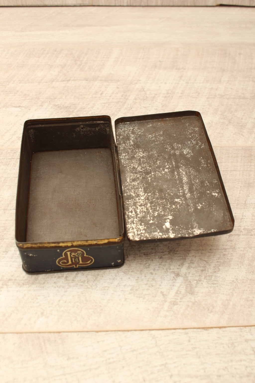 Vintage Maison Lyons Toffee Tin Excel Co London 1950s Floral Crest Sweet Box