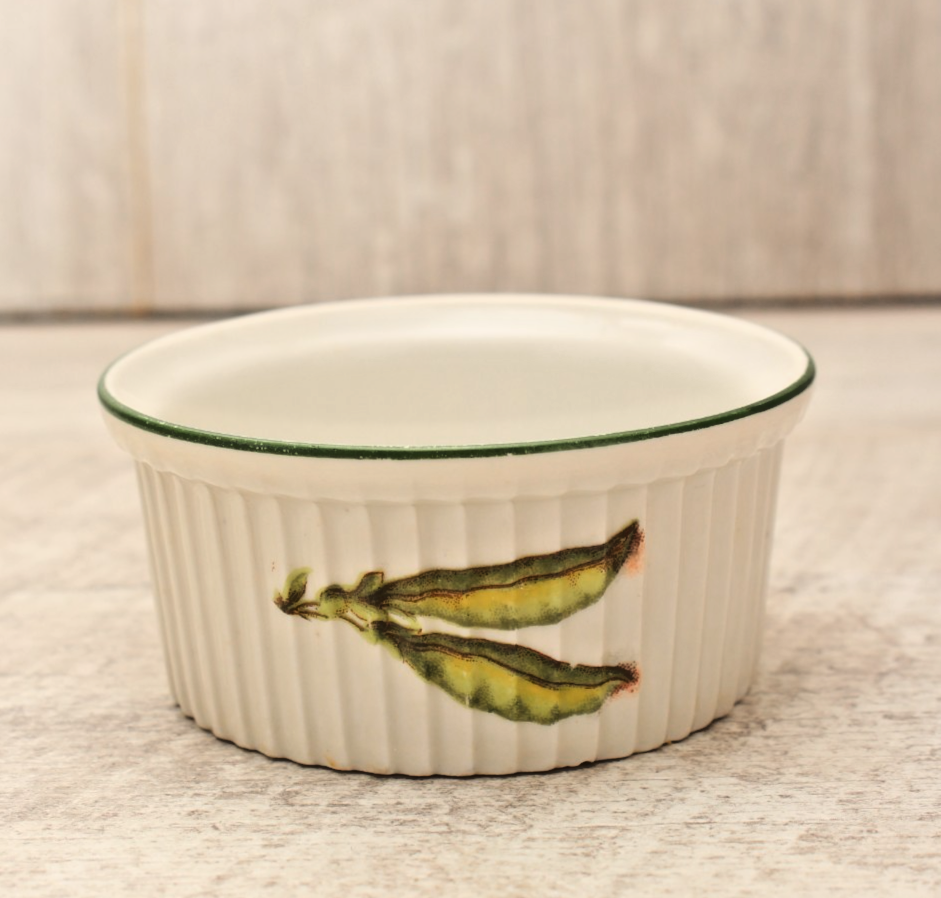 Vintage Pillivuyt Tomato Ramekin Porcelaines A Feu Pilivite France J Chomette