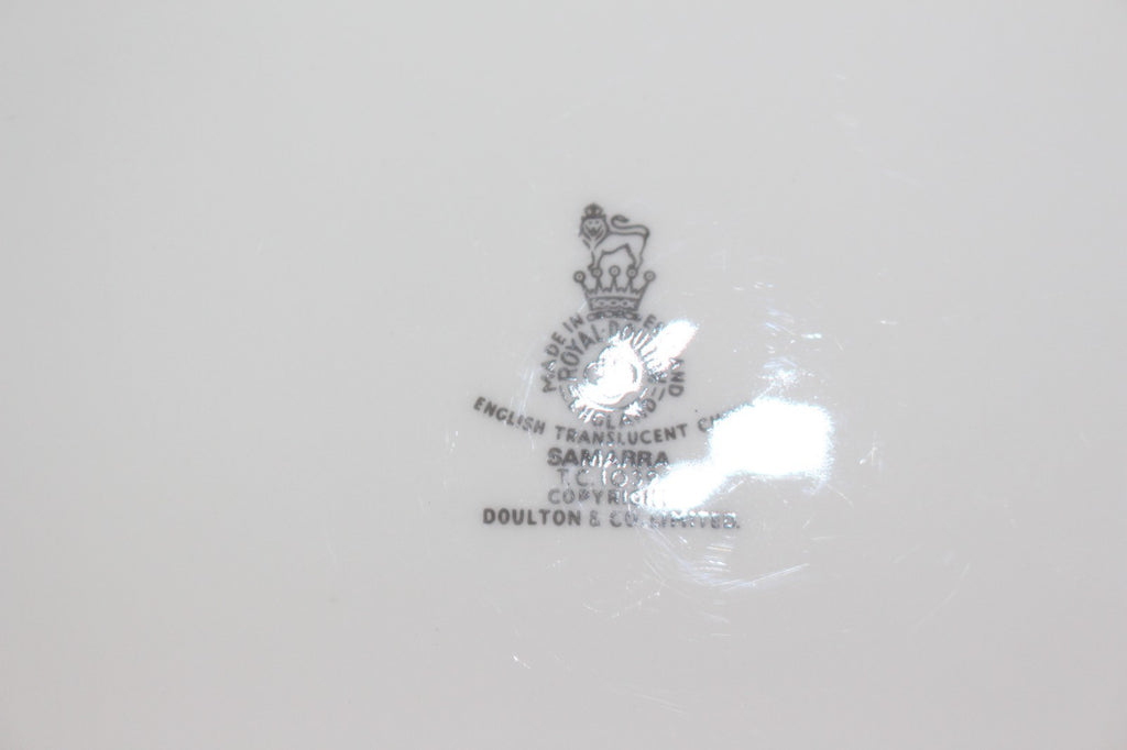 ROYAL DOULTON SAMARRA PATTERN T.C. 1039 - CHINA CAKE PLATE