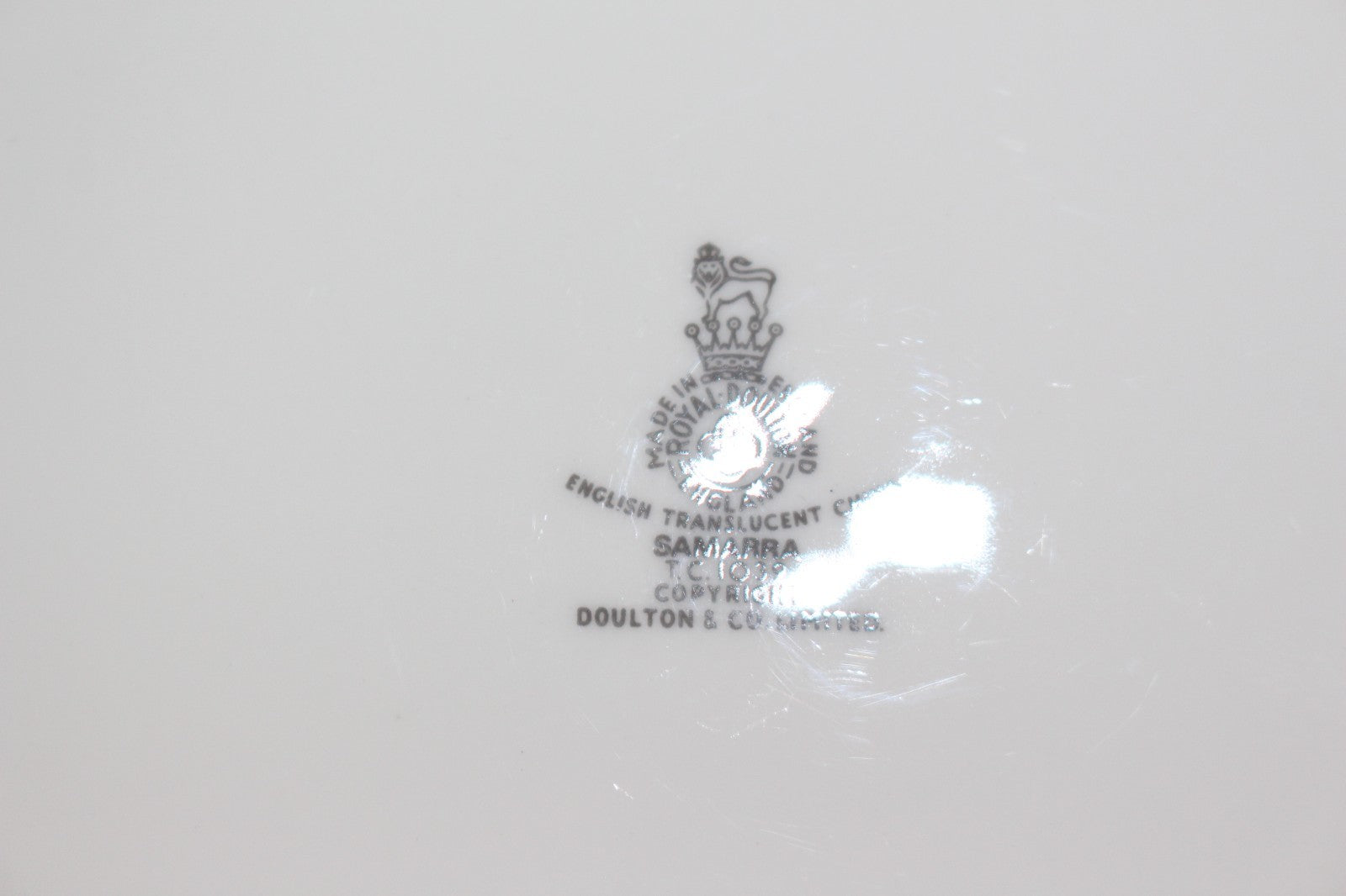 ROYAL DOULTON SAMARRA PATTERN T.C. 1039 - CHINA CAKE PLATE