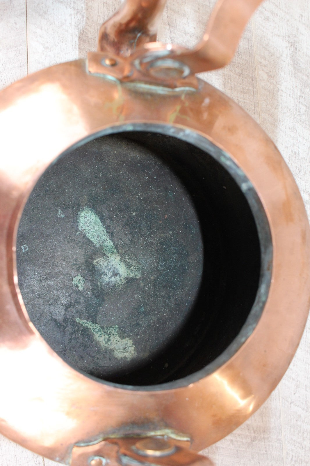 Fine Antique Georgian Copper Kettle - Hand-Cut Dovetails & Town Work - c.1800