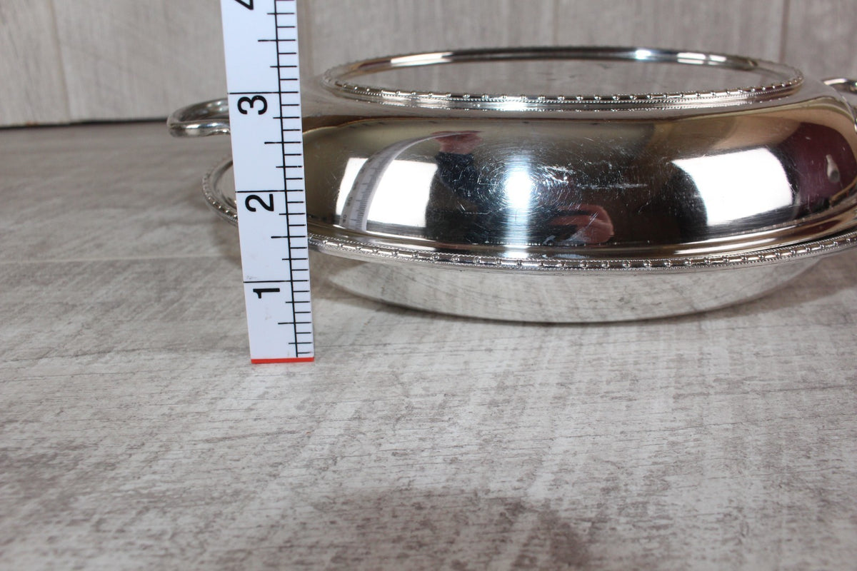 Vintage Lee & Wigfull EPNS Entree Dish | Sheffield Silver Plate Serving Tureen