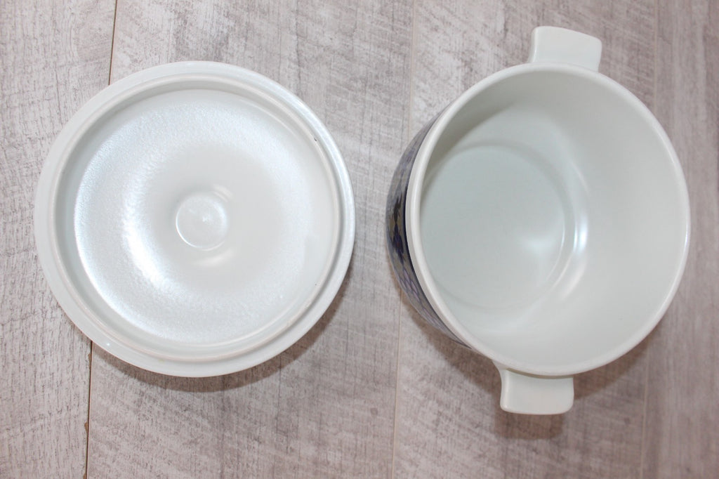 Royal Doulton Tangier Round Casserole Dish With Lid Lambeth Stoneware 6.0" Dia