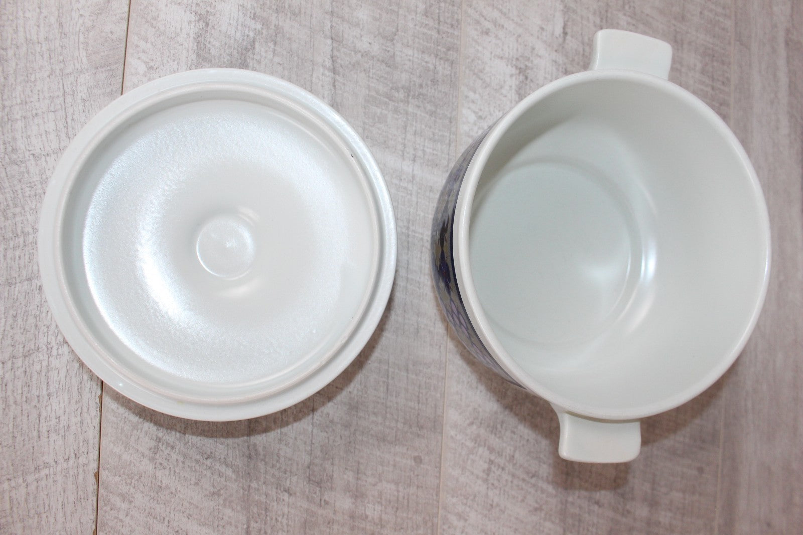 Royal Doulton Tangier Round Casserole Dish With Lid Lambeth Stoneware 6.0" Dia