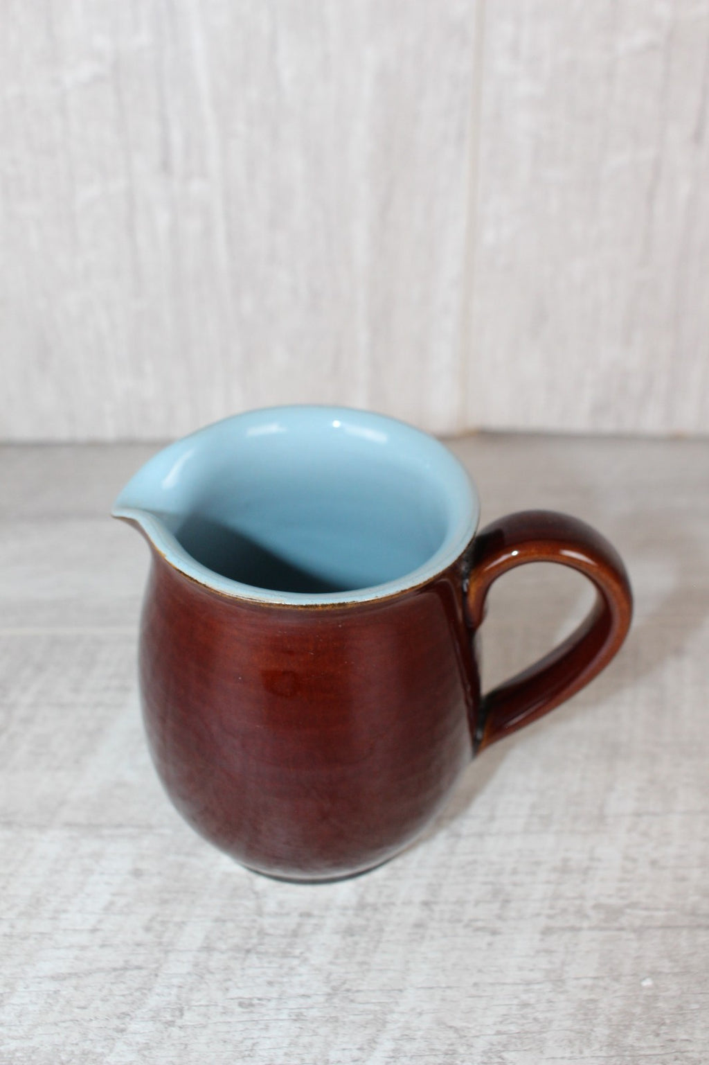 Denby - Brown - Stoneware Milk Jug 1/2Pt.