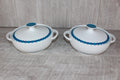 Pair of Vintage Thomas Germany Lisette Lidded Tureens - Tapio Wirkkala Rotunda