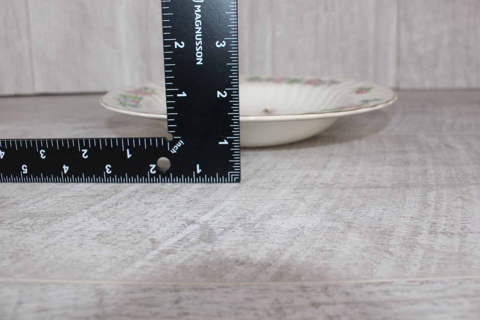 Vintage Wade England Indian Tree Soup Bowls | Fluted Scalloped Edge | 1940s/50s