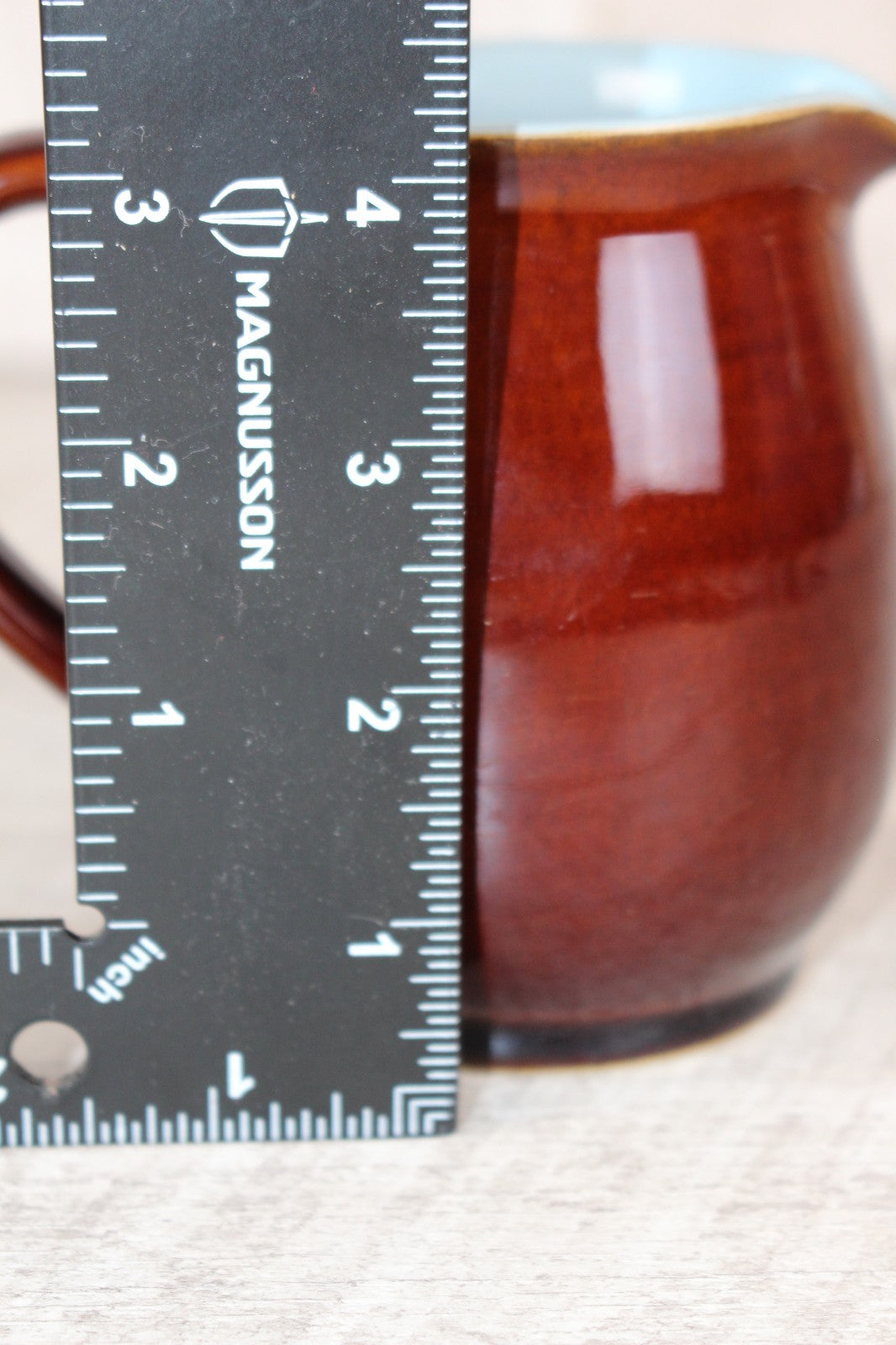 Denby - Brown - Stoneware Milk Jug 1/2Pt.