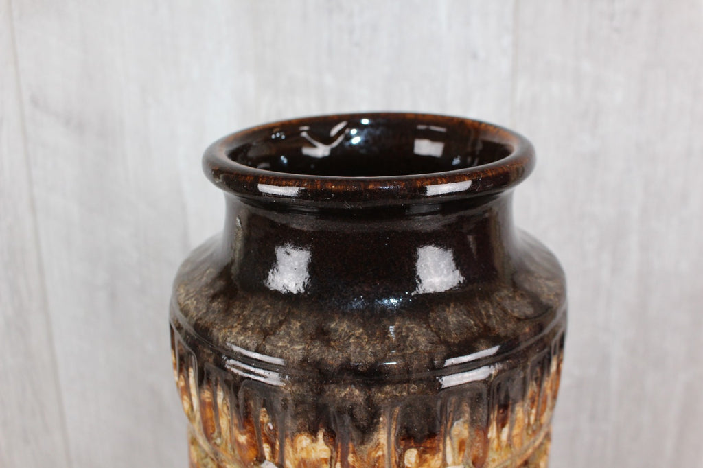 Stunning Large Mid-Century West German Pottery Floor Vase – Scheurich 268-40