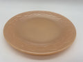 Side Plate Peach Lustre Vintage Fire King Anchor Hocking  Wheat Sheaf 7.75 “ Dia