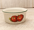 Vintage Pillivuyt Tomato Ramekin Porcelaines A Feu Pilivite France J Chomette