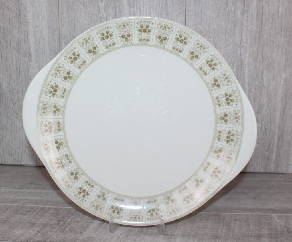 ROYAL DOULTON SAMARRA PATTERN T.C. 1039 - CHINA CAKE PLATE