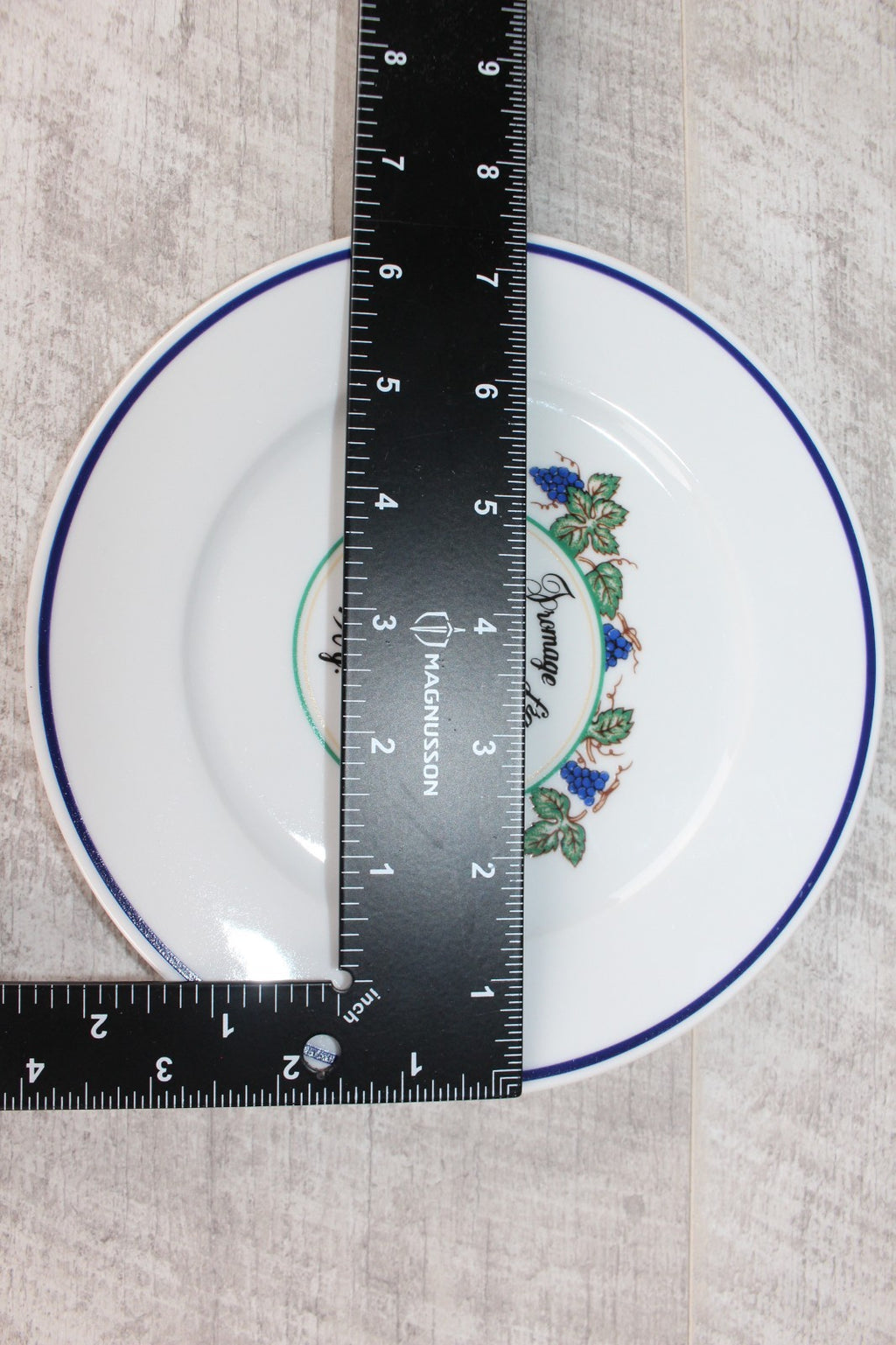 Revol France Porcelain Cheese Plate Carre De L' Est Les Fromages De France