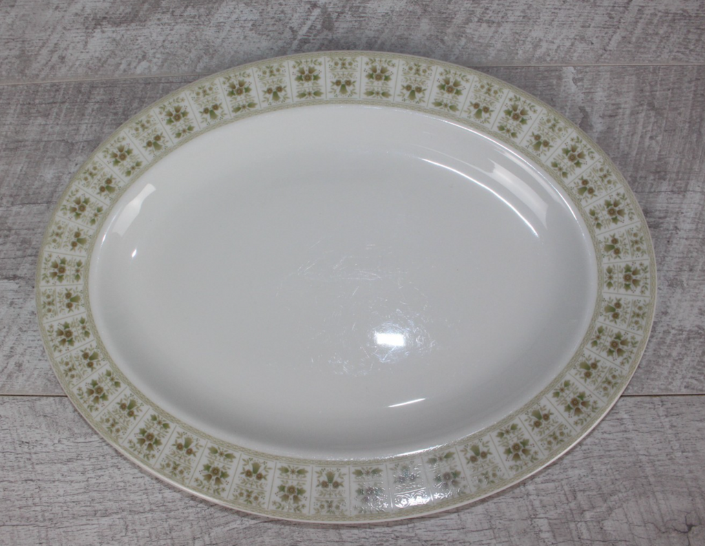 ROYAL DOULTON SAMARRA PATTERN T.C. 1039 - CHINA SERVING PLATE / PLATTER 13"