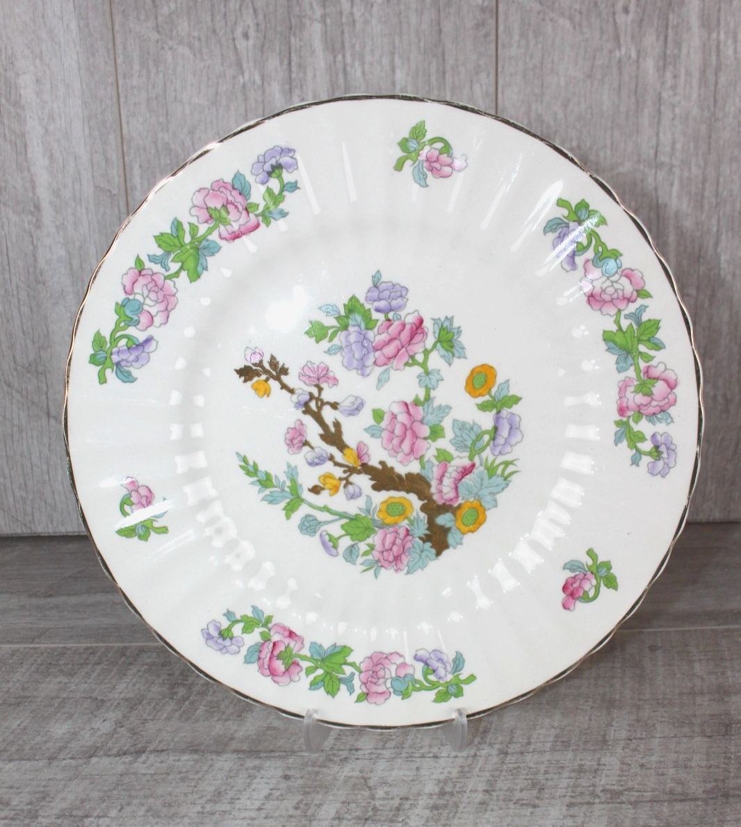 Vintage Wade England Indian Tree Lunch Plates | Mid-Century | No Chips | 1950s
