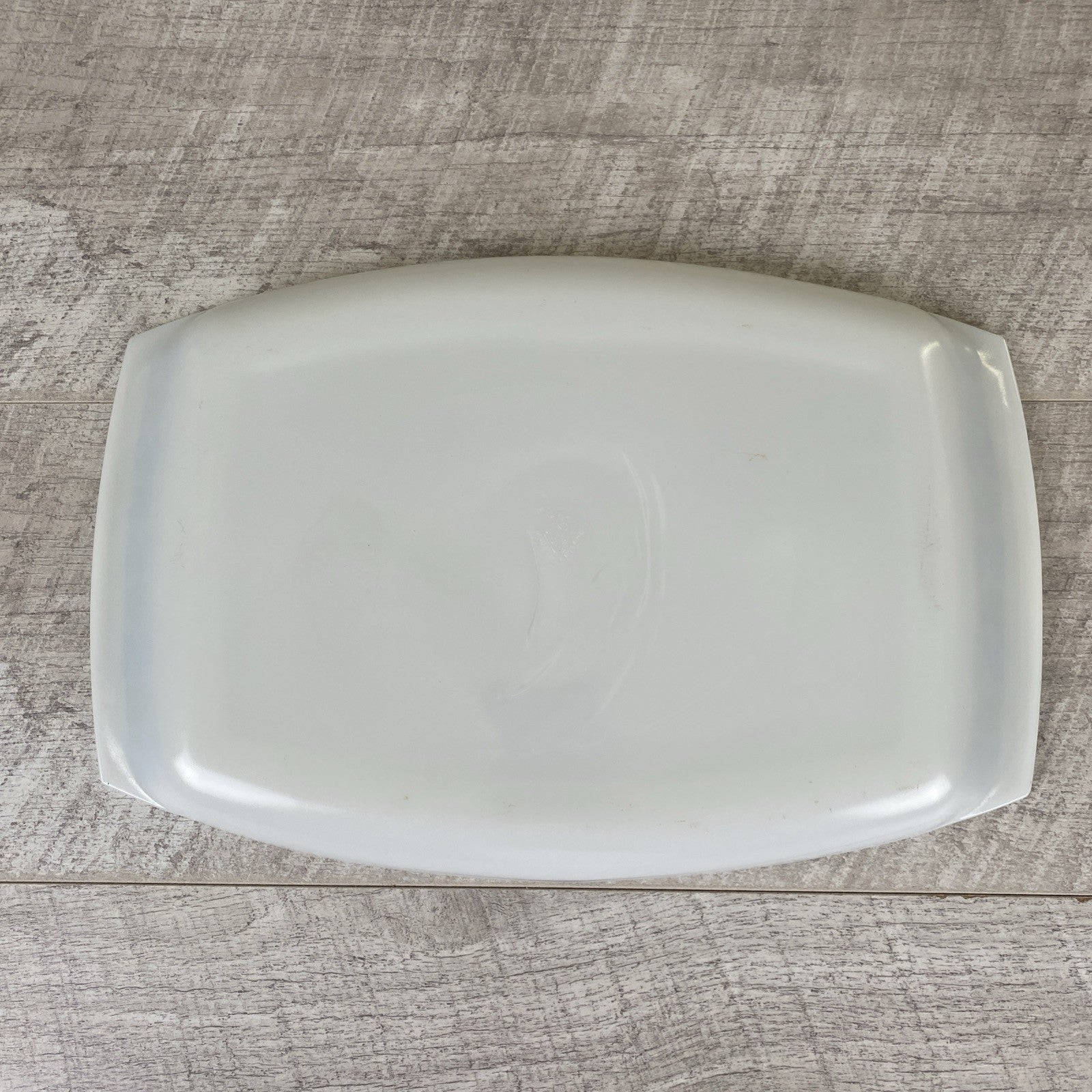 Vintage JAJ Pyrex Checkers Pattern Large Serving Platter 14.75" x 9.75"