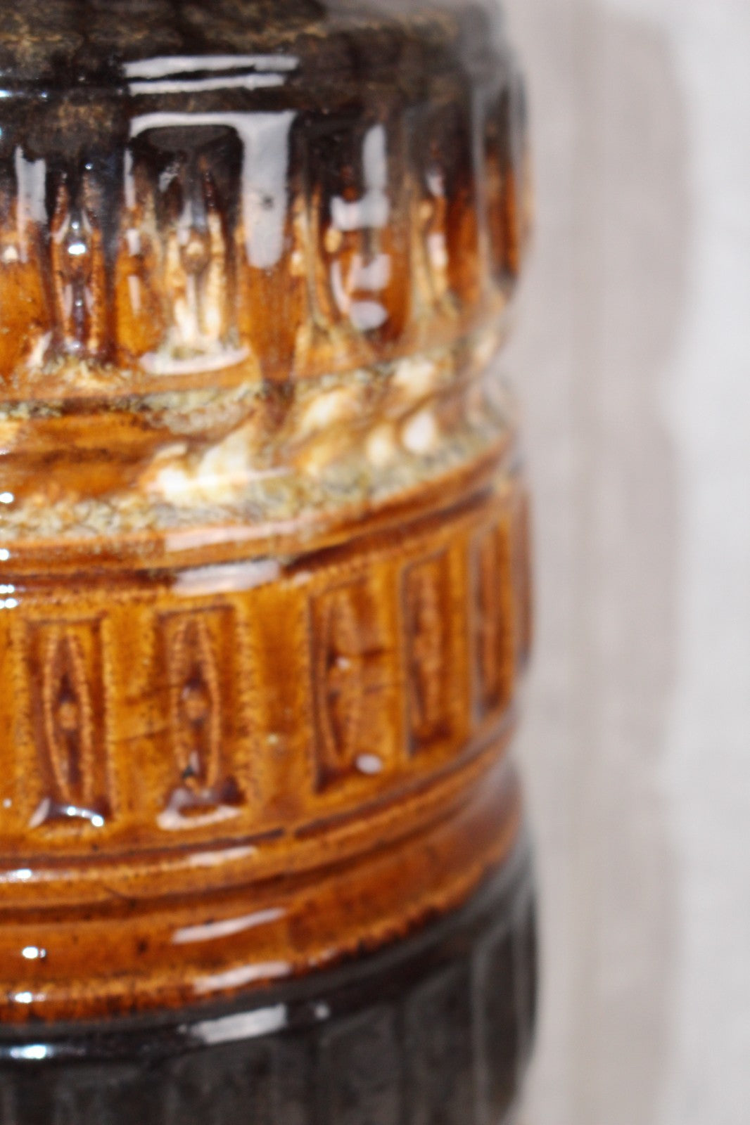 Stunning Large Mid-Century West German Pottery Floor Vase – Scheurich 268-40
