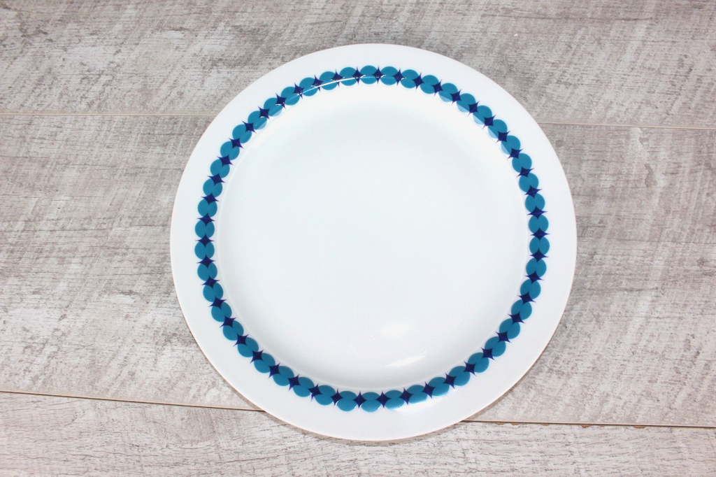 Thomas Germany Medaillon Blue Pinwheel Dinner Plate - Tapio Wirkkala