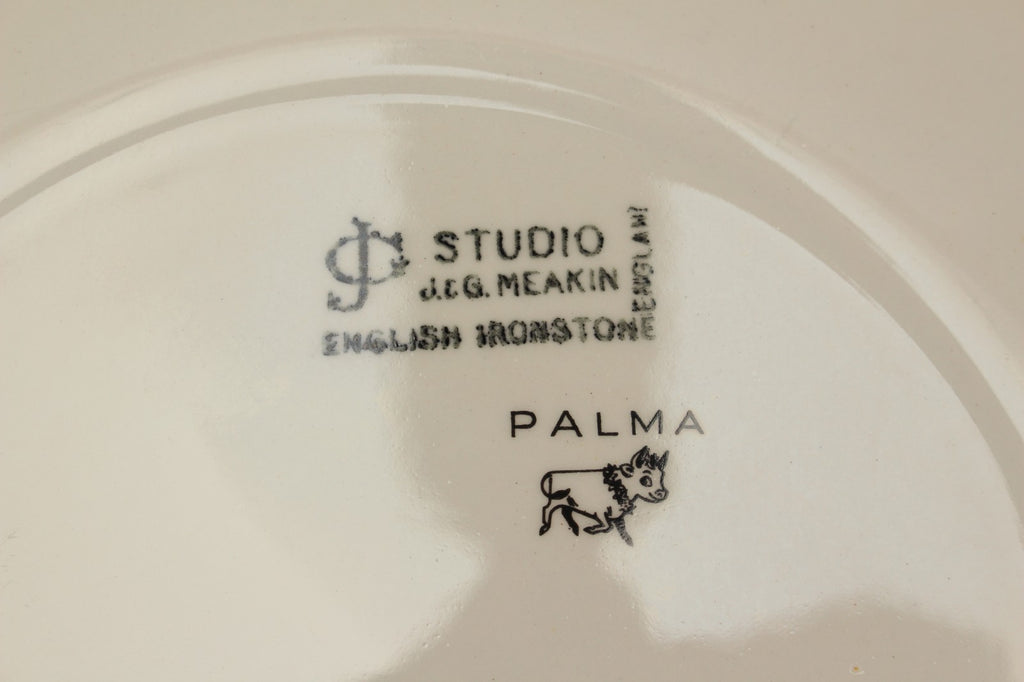 Vintage  J&G MEAKIN  Studio 10" Dinner PLATE Palma Design