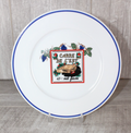 Revol France Porcelain Cheese Plate Carre De L' Est Les Fromages De France