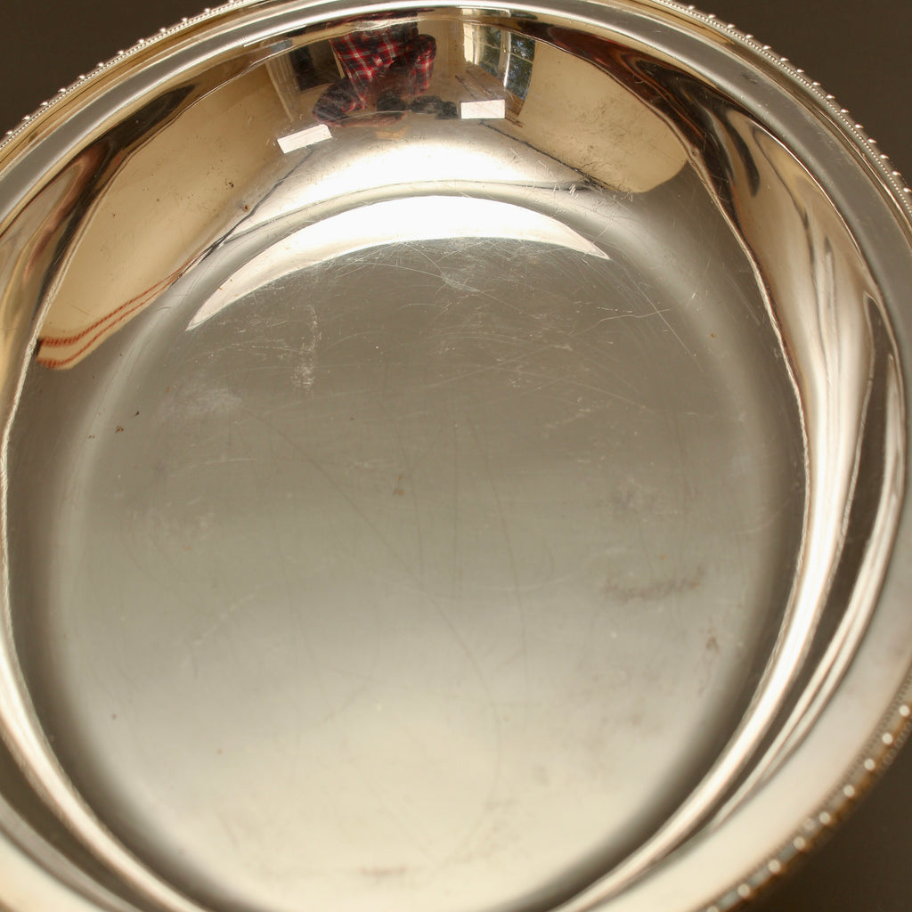 Antique Lee & Wigfull EPNS Silver Plate Entrée Dish – Numbered Two-Piece Serving Platter