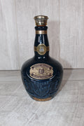 Chivas Regal Royal Salute Whiskey Decanter Wade Blue Made in England
