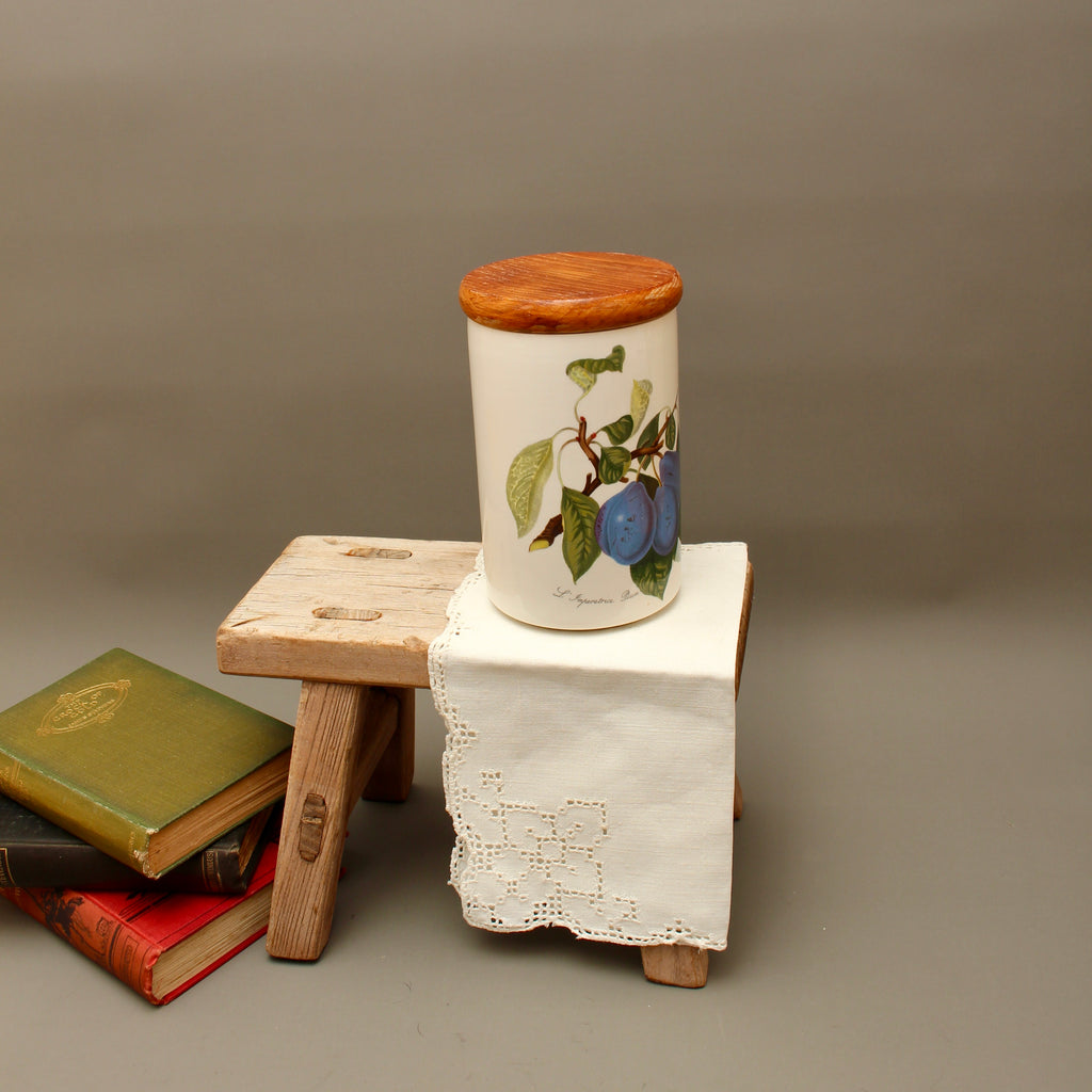 Vintage Portmeirion Pomona Storage Jar – L'Imperatrice Plum